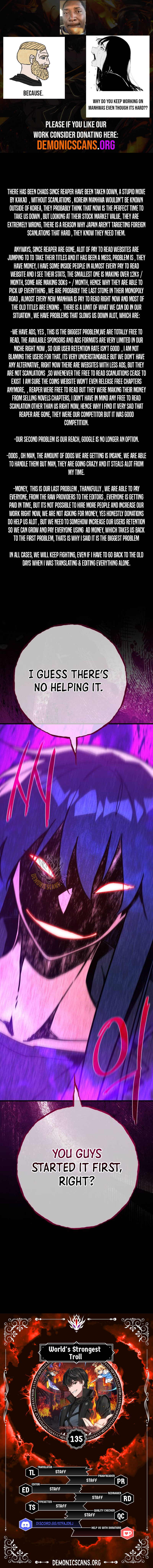 World's Strongest Troll Chapter 135 0